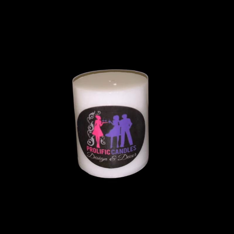 Logo Pillar Candle
