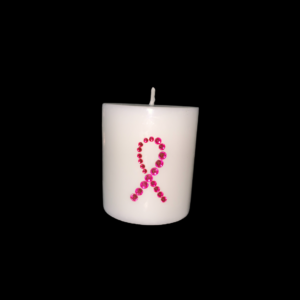 Breast Cancer Awareness Candle